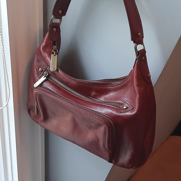 Cole Haan hobo bag burgundy - Picture 6 of 13
